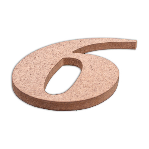 6 Pack - Little Birdie MDF Number 4" 1/Pkg-6 - CR88144 6 Pack - Little Birdie MDF Number 4" 1/Pkg-6 - CR88144