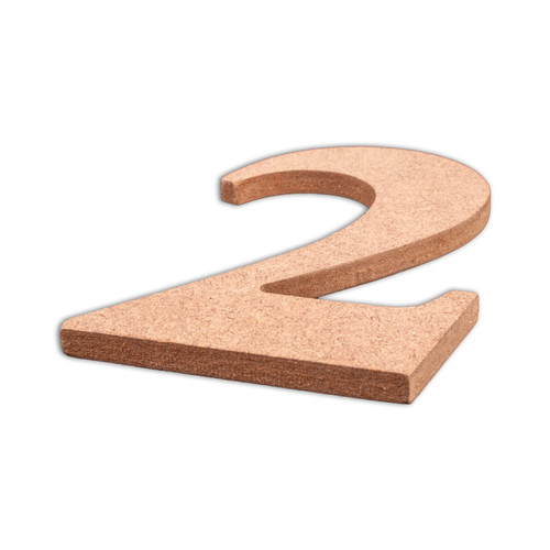 6 Pack - Little Birdie MDF Number 4" 1/Pkg-2 - CR88140 6 Pack - Little Birdie MDF Number 4" 1/Pkg-2 - CR88140
