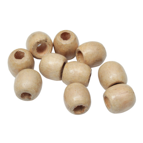 6 Pack - Little Birdie Wooden Beads Oval Polished 10/Pkg-16mm - CR87379 - 8903236697711