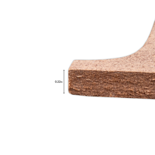 6 Pack - Little Birdie MDF Alphabets Upper Case 4" 1/Pkg-H - CR88155 6 Pack - Little Birdie MDF Alphabets Upper Case 4" 1/Pkg-H - CR88155