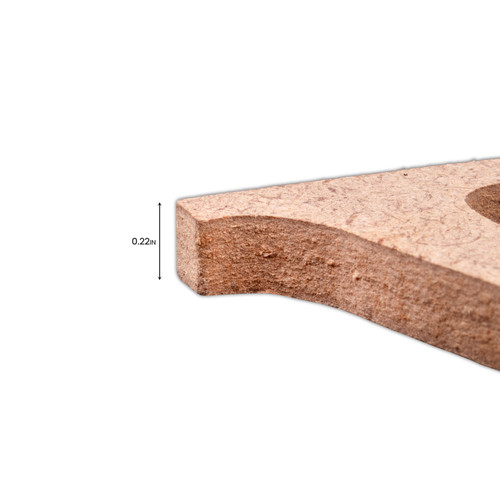 6 Pack - Little Birdie MDF Alphabets Upper Case 4" 1/Pkg-D - CR88151 6 Pack - Little Birdie MDF Alphabets Upper Case 4" 1/Pkg-D - CR88151