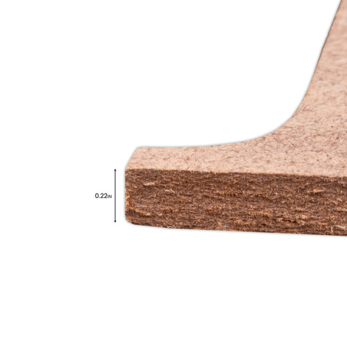 6 Pack - Little Birdie MDF Alphabets Upper Case 4" 1/Pkg-K - CR88158