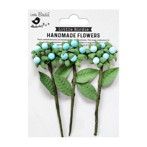 3 Pack - Little Birdie Berry Branch 3/Pkg-Song Of The Sea - BBRANCH-83102 - 8903236653953 3 Pack - Little Birdie Berry Branch 3/Pkg-Song Of The Sea - BBRANCH-83102 - 8903236653953