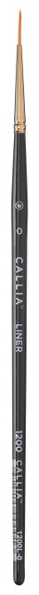 Willow Wolfe Callia Artist Liner Brush-0 1200L0 - 628215000013