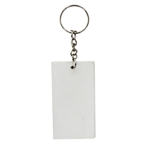 6 Pack - Little Birdie Customizable Canvas Keychain MDF 4/Pkg-1.5"X3" - CR91083 6 Pack - Little Birdie Customizable Canvas Keychain MDF 4/Pkg-1.5"X3" - CR91083