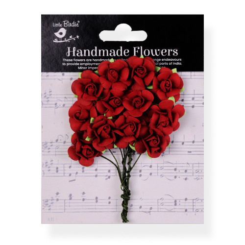 6 Pack - Little Birdie Catalina Paper Flowers 12/Pkg-Cardinal Red - CR94245 - 8903236766981 6 Pack - Little Birdie Catalina Paper Flowers 12/Pkg-Cardinal Red - CR94245 - 8903236766981