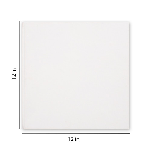 Little Birdie Customizable Canvas Cover Sketch And Draw Book-12"X12" - CR91104