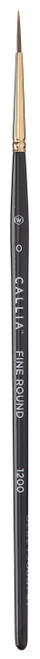 Willow Wolfe Callia Artist Fine Round Brush-0 - 1200FR0 - 628215000747