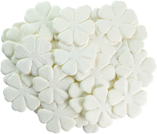 Little Birdie Demi Paper Flowers 35/Pkg-Shabby Chic - DEMI-83786
