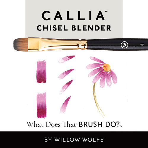 Willow Wolfe Callia Artist Chisel Blender Brush-2 1200CB2