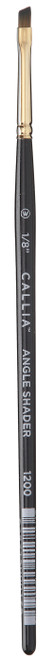 Willow Wolfe Callia Artist Angle Shader Brush-1/8" - 1200AS18 - 628215000174