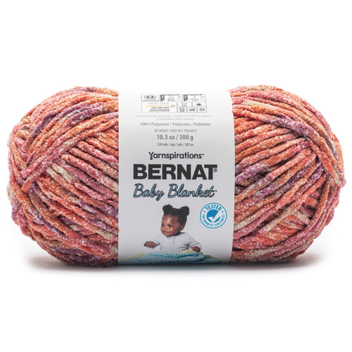 Bernat Baby Blanket Big Ball Yarn-Adobe 161104-04923 - 057355538979