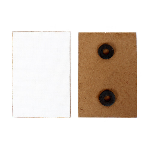 Little Birdie Customizable Canvas Fridge Magnet MDF 10/Pkg-Assorted - CR91077 Little Birdie Customizable Canvas Fridge Magnet MDF 10/Pkg-Assorted - CR91077