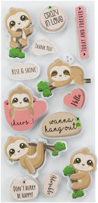 Little Birdie 3D Embellishment 13/Pkg-Crazy In Love - CR84097