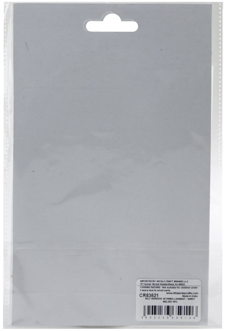 Little Birdie 3D Embellishment 9/Pkg-Sweet Melody - CR83621 Little Birdie 3D Embellishment 9/Pkg-Sweet Melody - CR83621