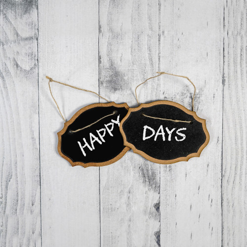 Little Birdie Hanging Mini Chalkboard Sign 2/Pkg-Oval - CHKLBRD1-89192 Little Birdie Hanging Mini Chalkboard Sign 2/Pkg-Oval - CHKLBRD1-89192