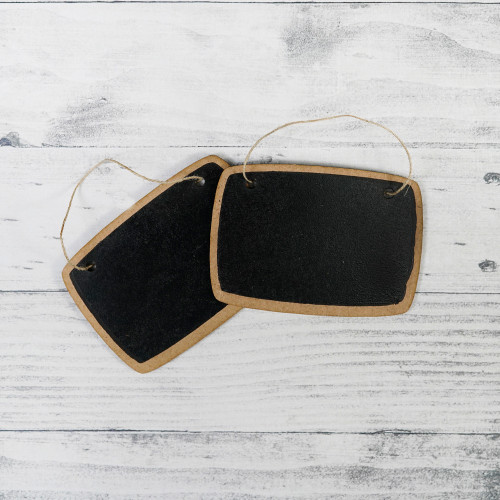 Little Birdie Hanging Mini Chalkboard Sign 2/Pkg-Rectangle - CHKLBRD1-89193 Little Birdie Hanging Mini Chalkboard Sign 2/Pkg-Rectangle - CHKLBRD1-89193