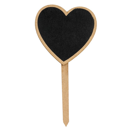 Little Birdie Mini Chalkboard Tabletop Sign 2/Pkg-Heart - CLKBRDTB-89194 - 8903236716467