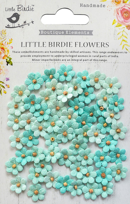 Little Birdie Beaded Micro Petals 60/Pkg-Arctic Ice - CR69379 - 8903236512236 Little Birdie Beaded Micro Petals 60/Pkg-Arctic Ice - CR69379 - 8903236512236