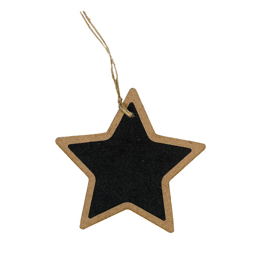 Little Birdie Hanging Mini Chalkboard Sign 2/Pkg-Star CHKLBRD1-89204 - 8903236716566