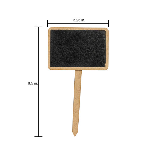 Little Birdie Mini Chalkboard Tabletop Sign 2/Pkg-Rectangle - CLKBRDTB-89206