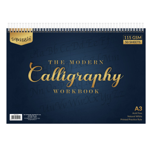 Little Birdie The Modern Calligraphy Work Book 50 Sheets-A3 CR91458 - 8903236739114