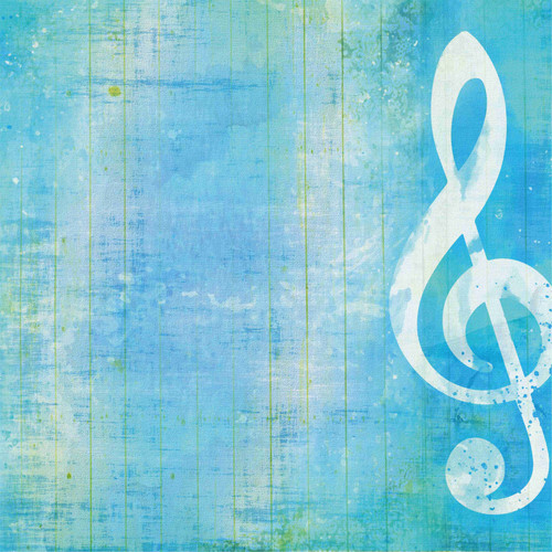 Little Birdie Cardstock Pack 6"X6" 24/Pkg-Songs of the Sea - CR84005 Little Birdie Cardstock Pack 6"X6" 24/Pkg-Songs of the Sea - CR84005