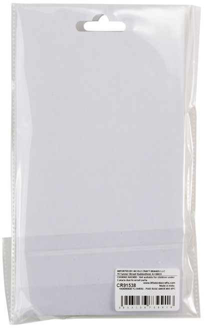 Little Birdie Pixie Rose Paper Flowers 6/Pkg-Amor Mio - PIXIEROS-91538 Little Birdie Pixie Rose Paper Flowers 6/Pkg-Amor Mio - PIXIEROS-91538