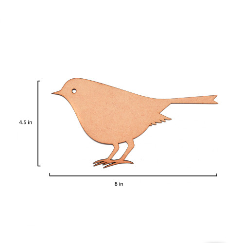 Little Birdie MDF Little Bird 8"X4.5"-Little Bird - CR85691 Little Birdie MDF Little Bird 8"X4.5"-Little Bird - CR85691