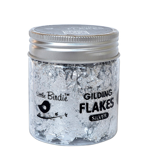 Little Birdie Gilding Flakes 15g-Silver - CR84042 - 8903236663365