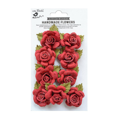 Little Birdie Karin Paper Flowers 9/Pkg-Love and Roses - KARIN-82771 - 8903236650341 Little Birdie Karin Paper Flowers 9/Pkg-Love and Roses - KARIN-82771 - 8903236650341