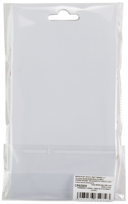 Little Birdie Francisca Paper Flowers 6/Pkg-Celebrate Life - FRANCISC-82809 Little Birdie Francisca Paper Flowers 6/Pkg-Celebrate Life - FRANCISC-82809