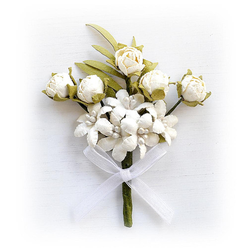 Little Birdie Dillan Paper Bouquet 1/Pkg-Shabby Chic DILLAN-82838