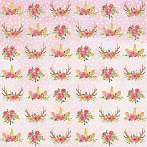 Little Birdie Cardstock Pack 12"X12" 12/Pkg-Boho Dreams - CR83876 Little Birdie Cardstock Pack 12"X12" 12/Pkg-Boho Dreams - CR83876