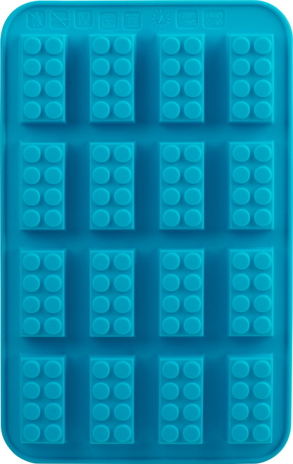 Trudeau Silicone Chocolate Mold 2/Pkg-Building Bricks - 05119227 Trudeau Silicone Chocolate Mold 2/Pkg-Building Bricks - 05119227