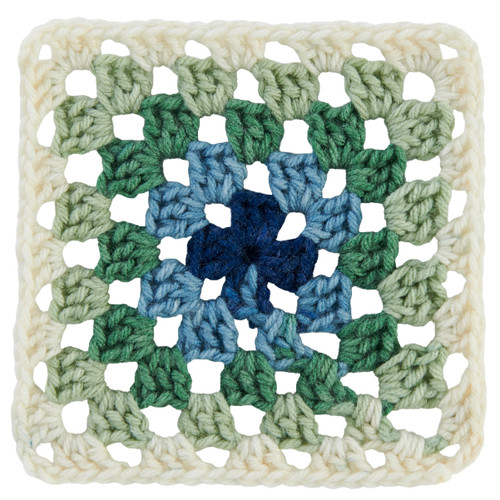 Red Heart All in One Granny Square-Aran Lily Pad E310GS-2014