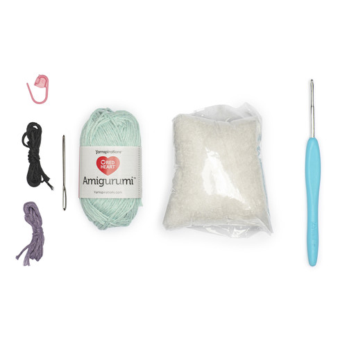 Red Heart Amigurumi Kit-Splashy The Whale - RHPP791