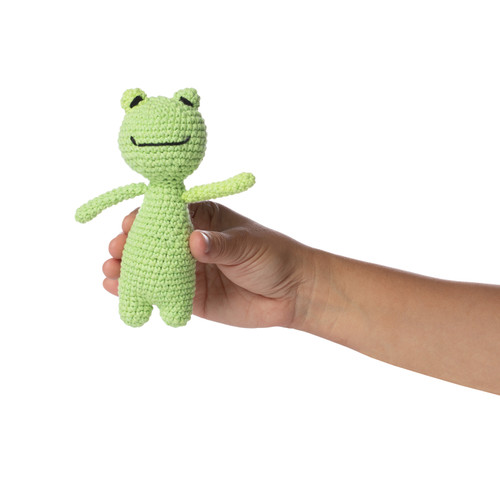Red Heart Amigurumi Kit-Trevor The Frog - RHPP792 Red Heart Amigurumi Kit-Trevor The Frog - RHPP792