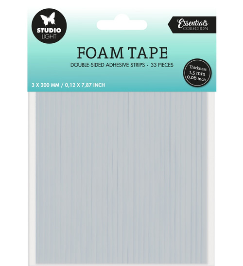 6 Pack Studio Light Essentials Tape Strips 33/Pkg-Nr. 06, Foam Tape SFOAMT06 - 8713943148709