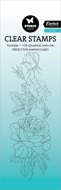 2 Pack - Studio Light Essentials Clear Stamps-Nr. 587, Roses - STAMP587 - 8713943148419