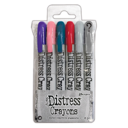 2 Pack - Tim Holtz Distress Crayon Set-Set #16 - DBK84792 - 789541084792