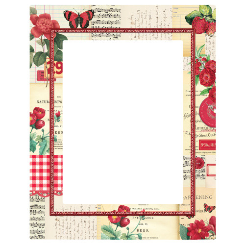3 Pack - Simple Vintage Essentials Color Palette Chipboard Frames-8/Pkg - VCP22234