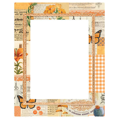 3 Pack - Simple Vintage Essentials Color Palette Chipboard Frames-8/Pkg - VCP22234