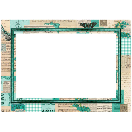 3 Pack - Simple Vintage Essentials Color Palette Chipboard Frames-8/Pkg - VCP22234