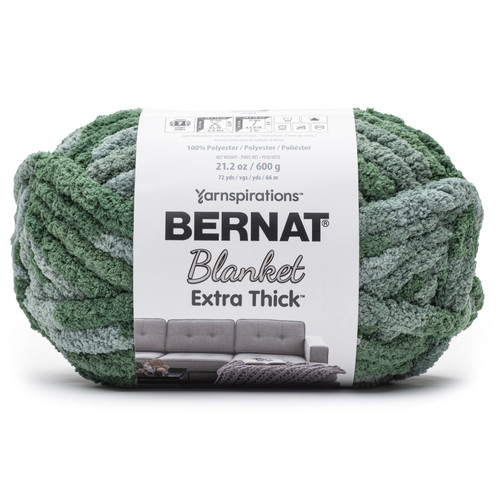Bernat Blanket Extra Thick 600g-Underbrush - 161062B-62031 - 057355515116