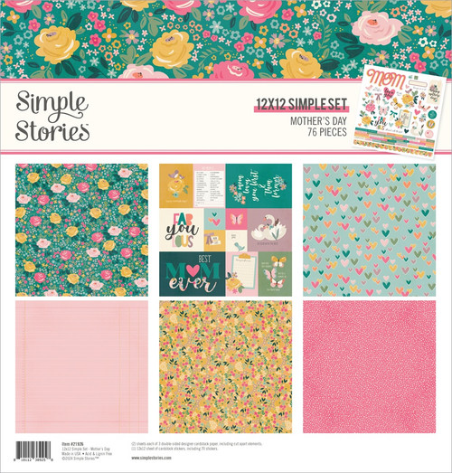 Simple Stories Collection Kit 12"X12"-Mother's Day - MTD21926 - 810112389258