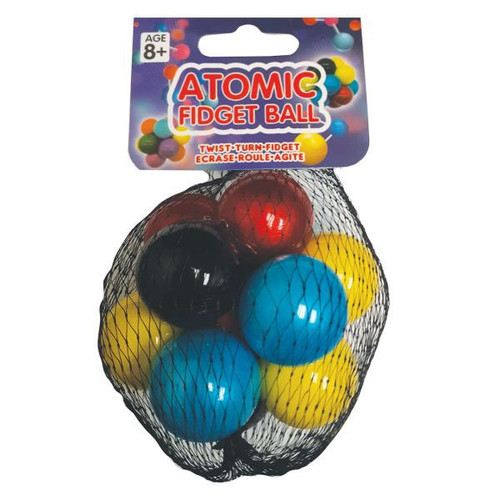 Atomic Fidget Ball Toys 12/Pkg-Multicolor NV3425