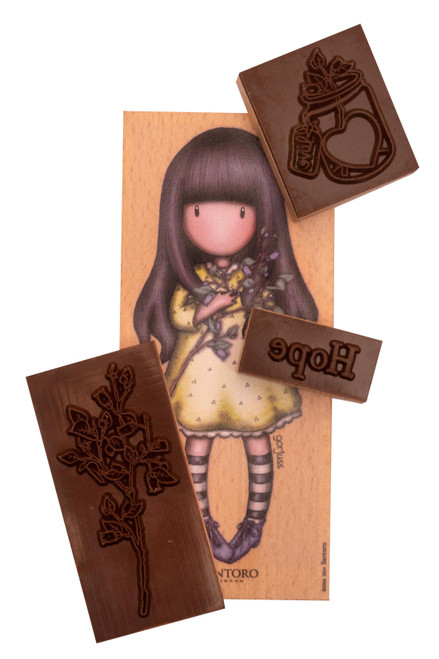 Studio Light Gorjuss Be Kind Rubber Stamps-Nr. 578, Be Kind Hope STAMP578