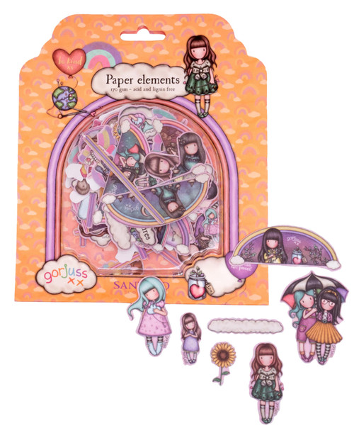 Studio Light Gorjuss Be Kind Cut Out Embellishments-Nr. 08 - ORBKPE08