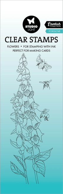 Studio Light Essentials Clear Stamps-Nr. 586, Fox Glove - STAMP586 - 8713943148402